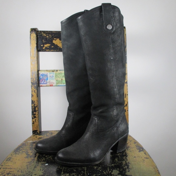 Vince Camuto Shoes - Vince Camuto Knee High Cowboy Boots Black Kolton